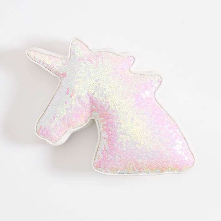 Sequin discount unicorn pillow