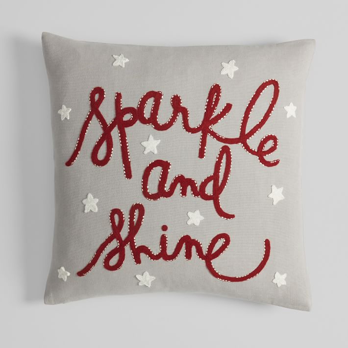 Sparkle And Shine Pillow Cover Pottery Barn Teen 9163