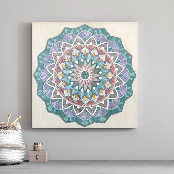 Mosaic Mandala | Pottery Barn Teen