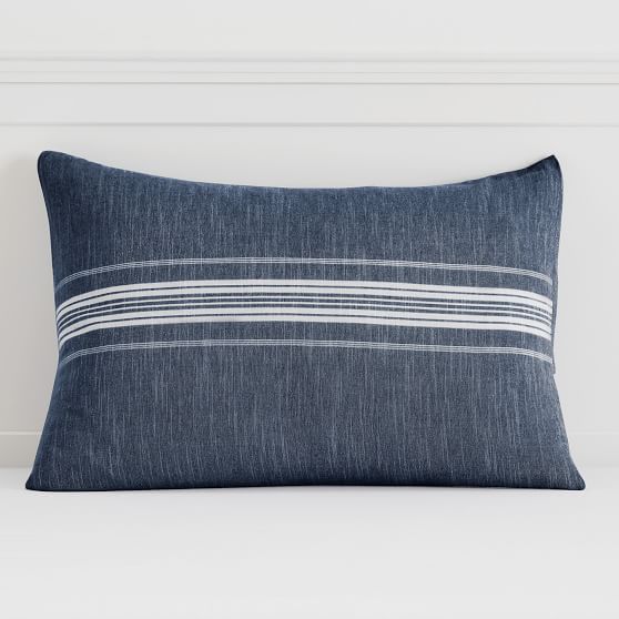 Gray Stripe Duvet Cover Pottery Barn Teen