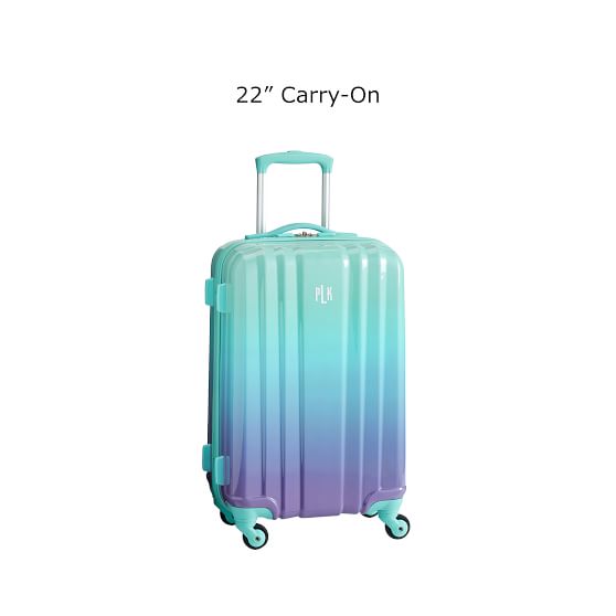 Hard-Sided Ombre Luggage Bundle - Set of 2 | Teen Luggage | Pottery ...