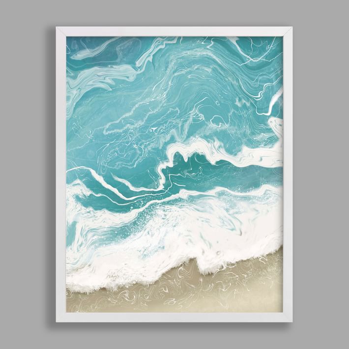 Minted® Incoming Tide Framed Art by Paula Pecevich
