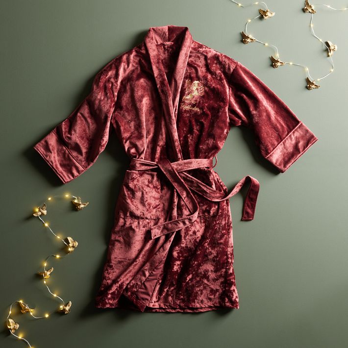 Harry Potter™ House Velvet Robe | Pottery Barn Teen