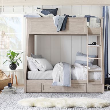 Hampton Twin-Over-Full Bunk Bed | Pottery Barn Teen