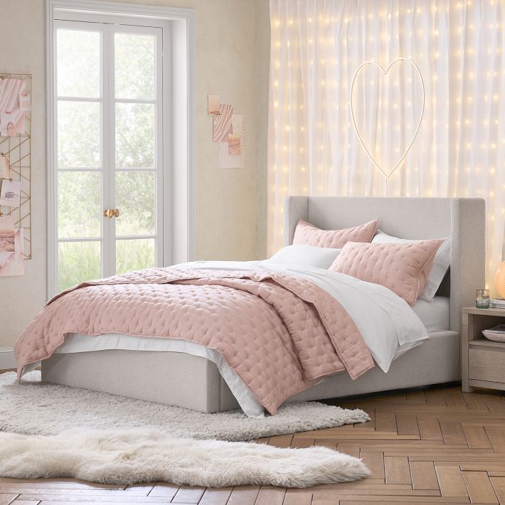 Shelter Upholstered Classic Bed