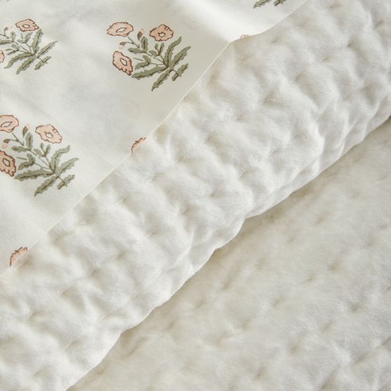 Velvet PickStitch Quilt Pottery Barn Teen