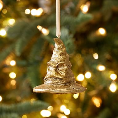 Harry Potter Sorting Hat Glass Ornament