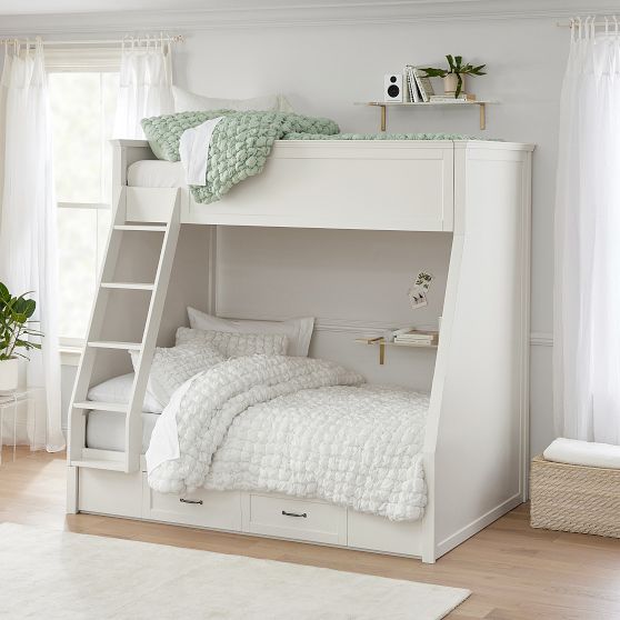 Hampton Twin-Over-Full Bunk Bed | Pottery Barn Teen