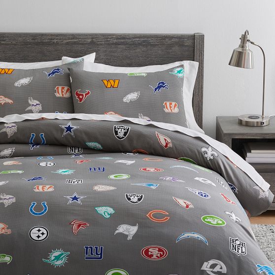 Pottery Barn Teen, Bedding, Pottery Barn Teen Nfl Baltimore Ravens Patch  Duvet Cover