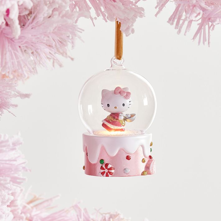 Hello Kitty&reg; Light-Up Globe Cake Ornament