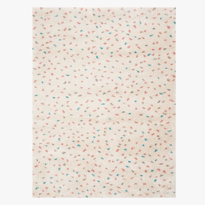 Confetti Dot Wool Rug Pottery Barn Teen
