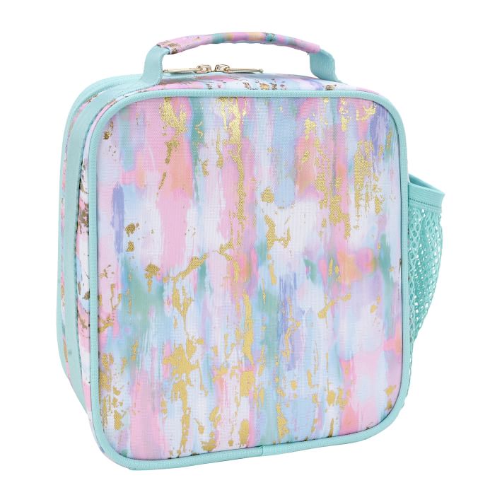 Gear-Up Pink/Purple Marble Lunch Boxes