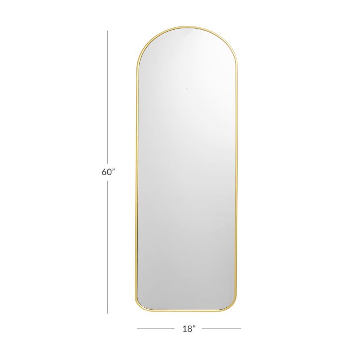 Metal Framed Full Length Decorative Mirror | Pottery Barn Teen