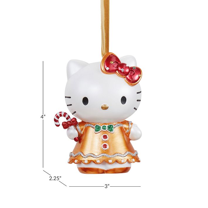 Hello Kitty® Gingerbread Dress Ornament Pottery Barn Teen