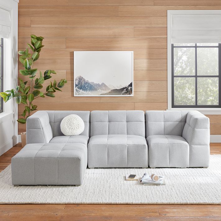 Baldwin Quilted Tufted Sofa Teen Sofas Pottery Barn Teen