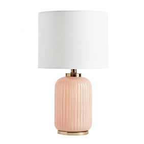 Bailey Recycled Glass Table Lamp | Pottery Barn Teen