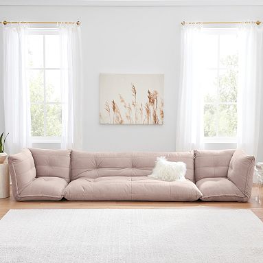 Pottery barn outlet floor sofa