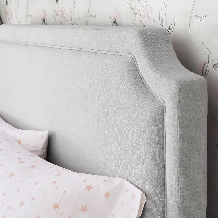 Ava Upholstered Bed Teen Bed Pottery Barn Teen