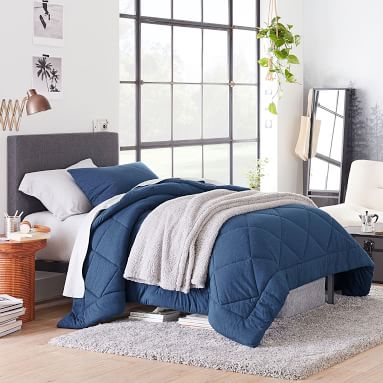 Cozy Sherpa Bed Blanket | Pottery Barn Teen