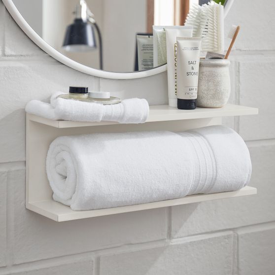 No Nails Two-Tier Shelf | Pottery Barn Teen