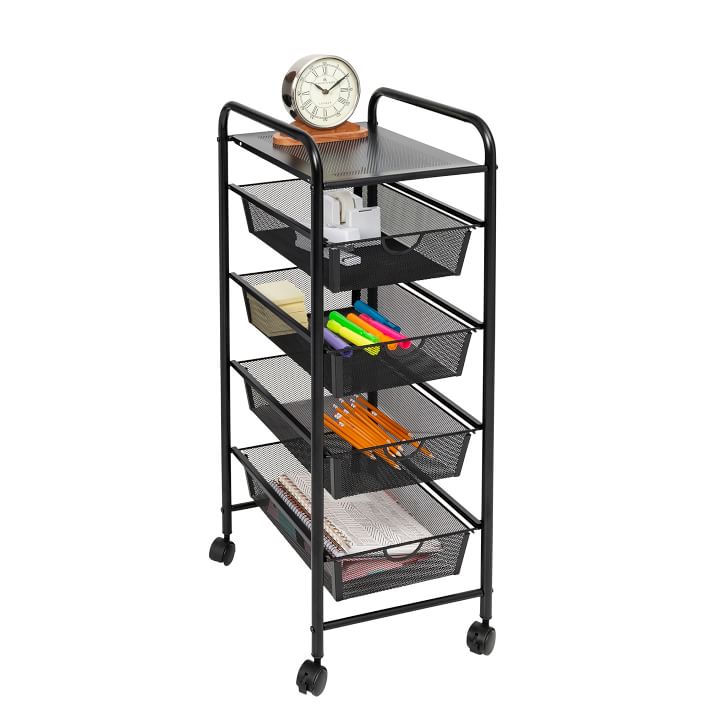 Rolling 5-Drawer Cart