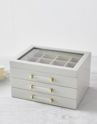Vintage Jewelry Box Update  Jewelry box makeover, Miniature furniture, Vintage  jewelry box