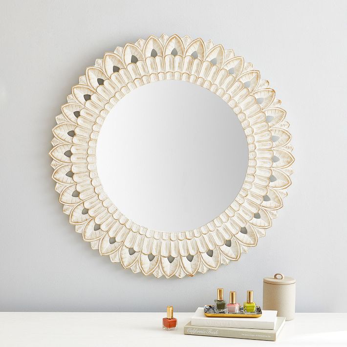Wooden Carved Mirror