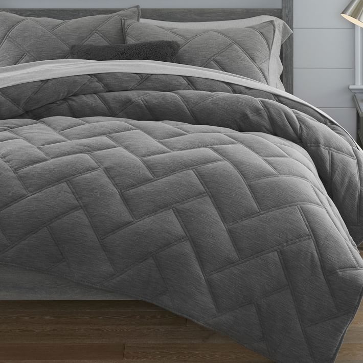 Jersey Supersoft Sweatshirt Quilt Pottery Barn Teen