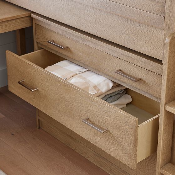 Sleep & Study® Low Loft Bed Pottery Barn Teen