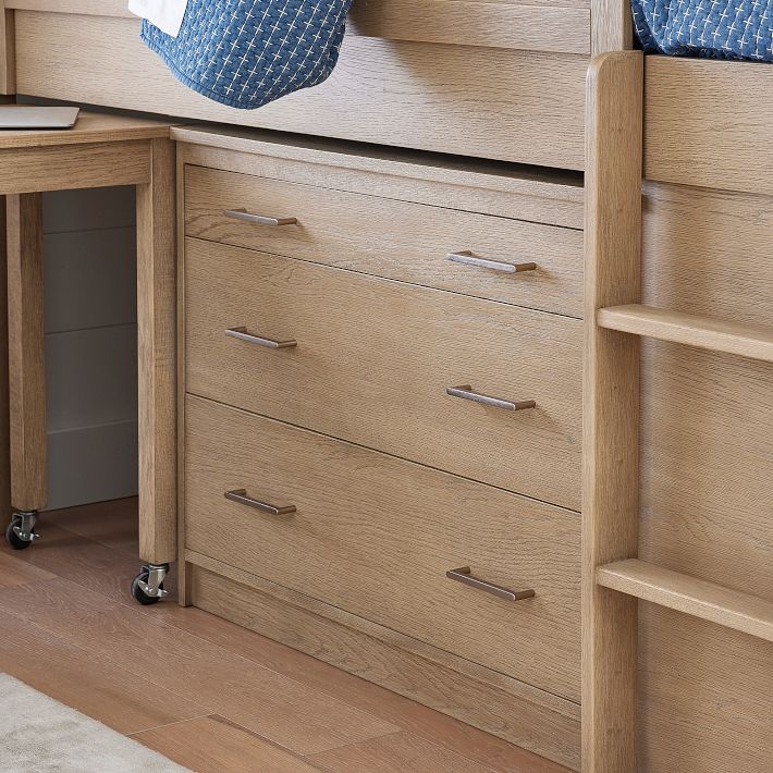 Sleep & Study® Low Loft Bed | Pottery Barn Teen