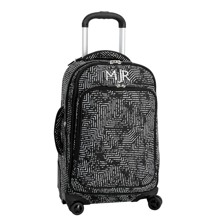 Jet-Set Artsy Recycled Carry-on Luggage