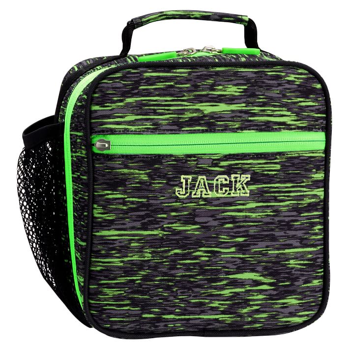 Gear-Up Green Static Classic Lunch Bag
