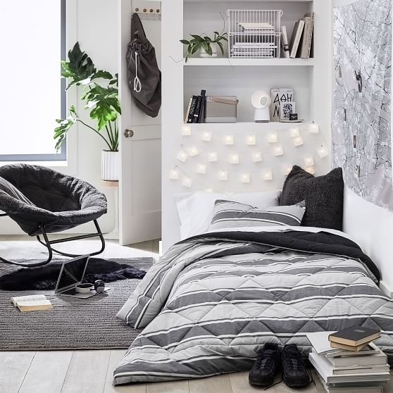 Jackson Stripe Twin XL Comforter Pottery Barn Teen