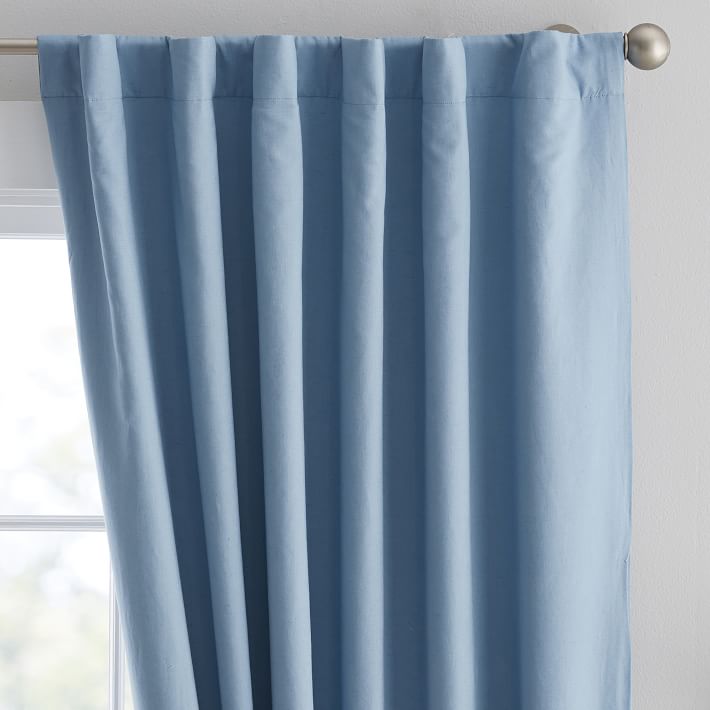 Washed Linen Blackout Curtain Teen Curtains Pottery Barn Teen
