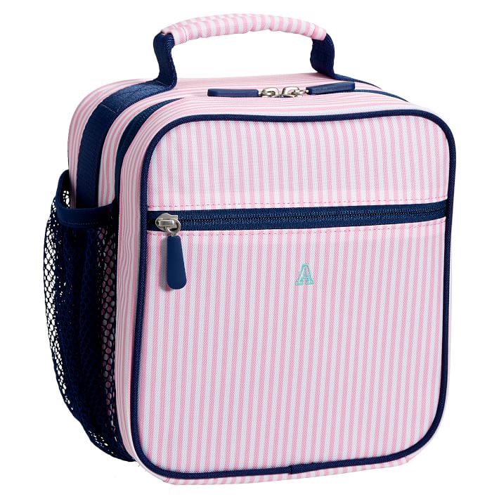 Gear-Up Pink Mini Stripe Classic Lunch Bag