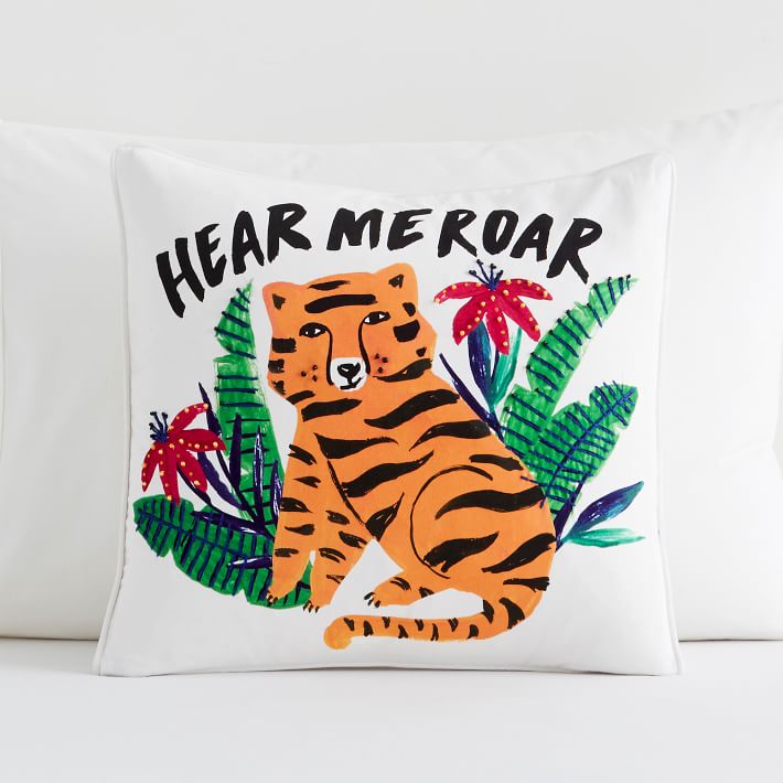 Jungle Fever Tiger Pillow Cover