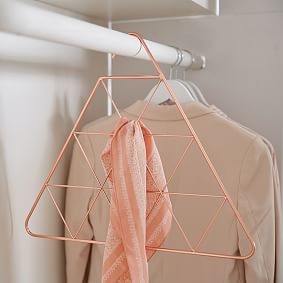 Umbra® Pendant Triangle Scarf Hanger, Dorm Closet Organizer
