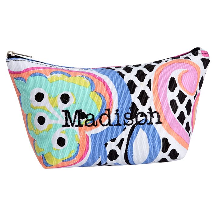 Spring Break Madison Floral Beauty Pouch