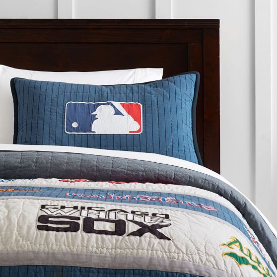 MLB Boys Quilt + Sham Sale Pottery Barn Teen