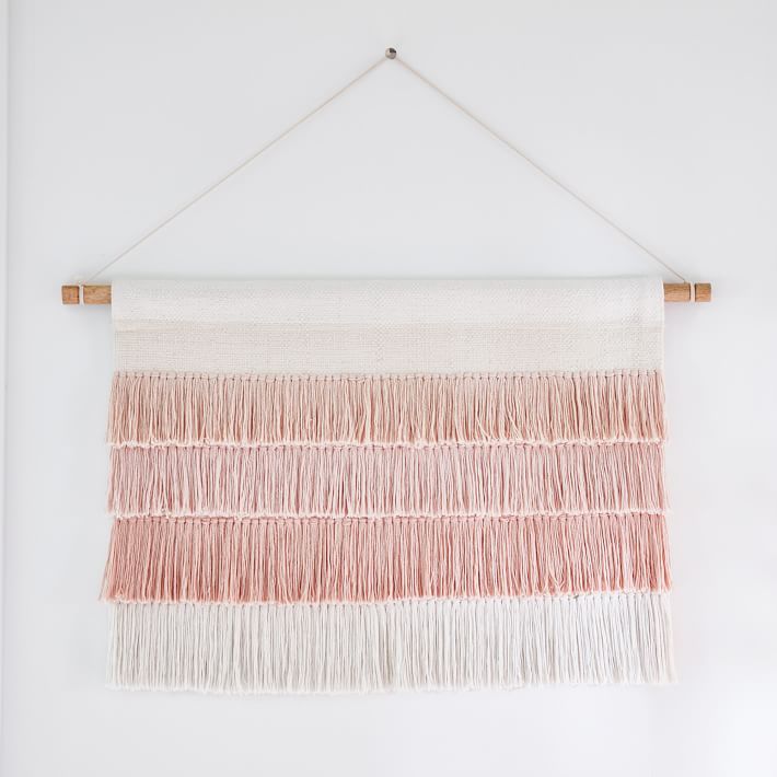 DIY Ombré Wall Tassels - Pottery Barn