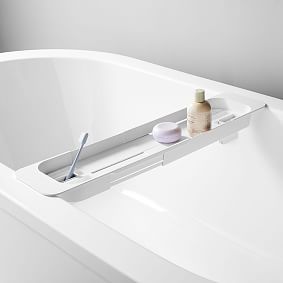 Bathtub Caddy Tray, Expandable Bath Shelf, Adjustable Plastic Bathtub  Caddy, Bathroom Tray, Bathtub Accessories & Bathroom Gadgets 