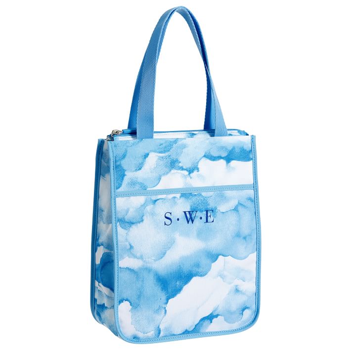 Gear-Up Blue Clouds Tote Lunch Bag