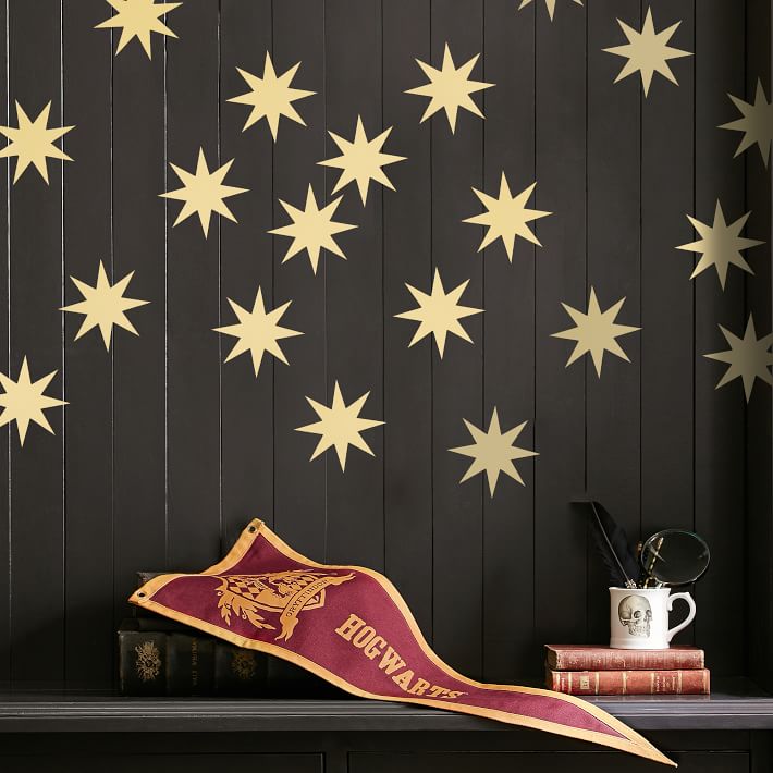 Gold decals best sale for walls