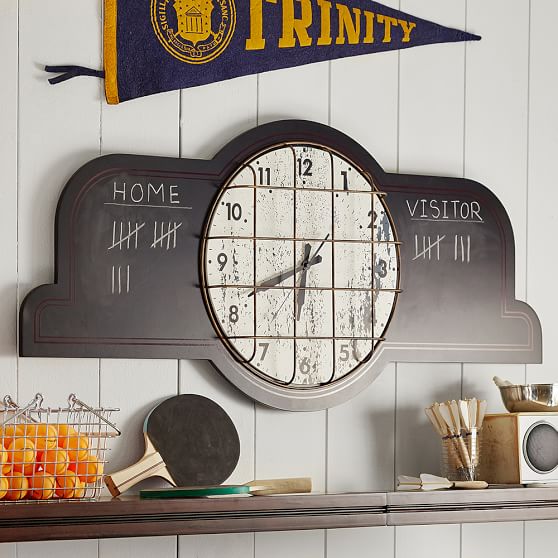 Scoreboard Wall Clock | Teen Decor Sale | Pottery Barn Teen