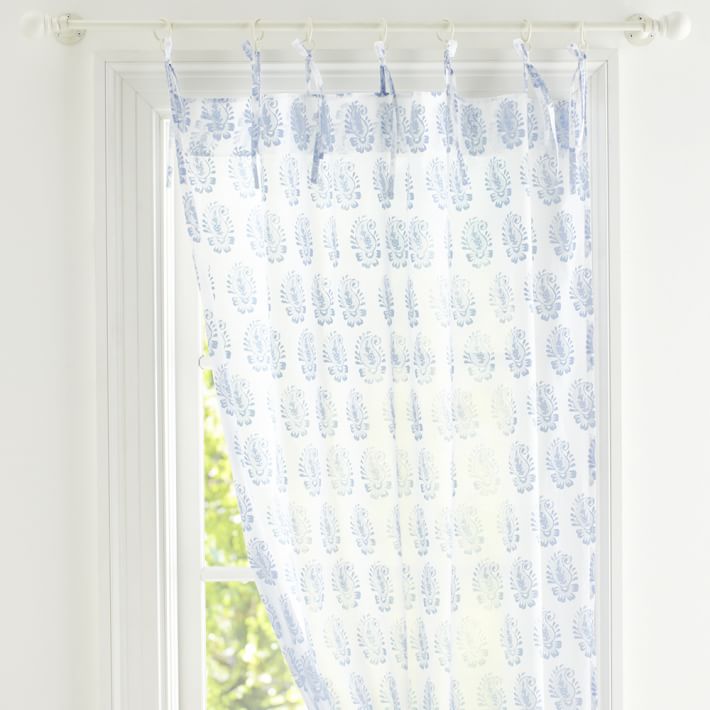 Petite Paisley Sheer Curtain