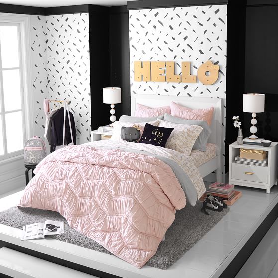Hello Kitty® "Hello" Wall Decor | Wall Decor | Pottery Barn Teen