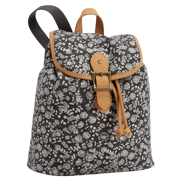 Northfield Black Ditsy Floral XS Backpack