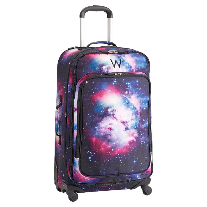 Jet Set Supernova Checked Spinner Teen Luggage Pottery Barn Teen 1593