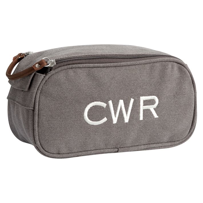 Northfield Solid Charcoal Toiletry Bag