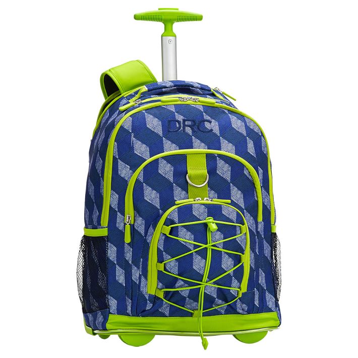 Gear-Up Multi Cubist Rolling Backpack